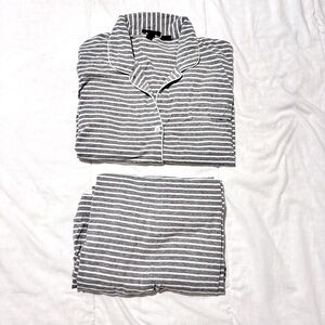 J. Crew Striped Pajama Pants Set